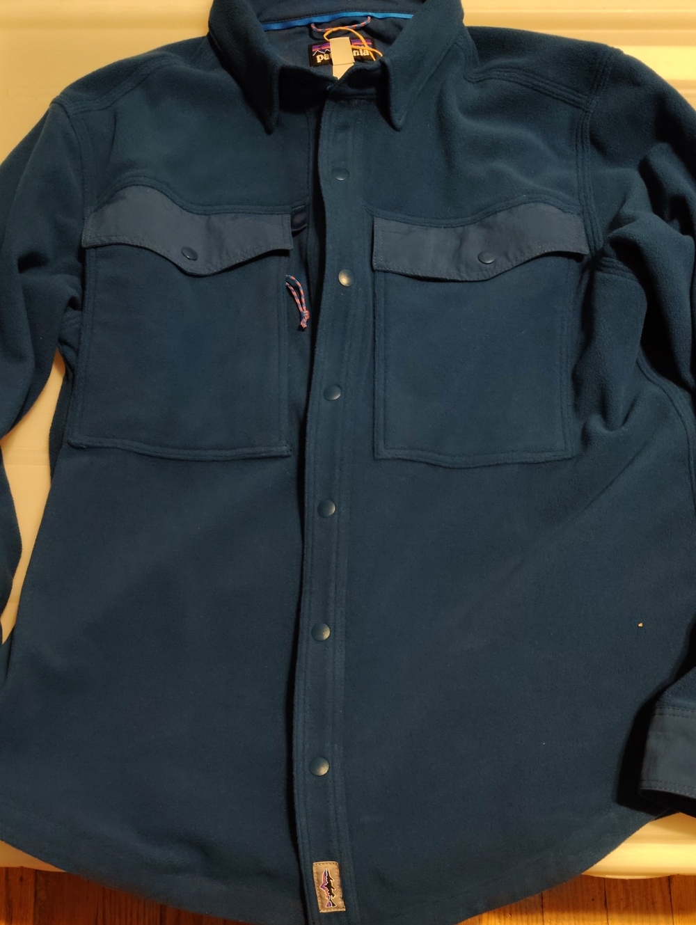 New Patagonia Early Rise Snap Shirt Synchilla Fleece Jacket